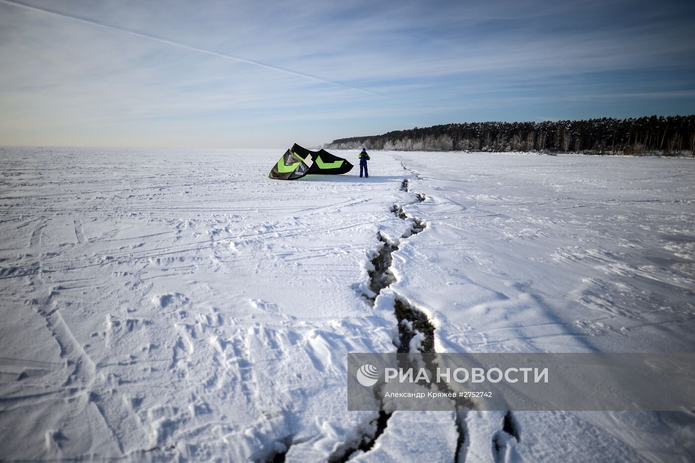 Кубок Сибири по сноукайтингу - 2015
