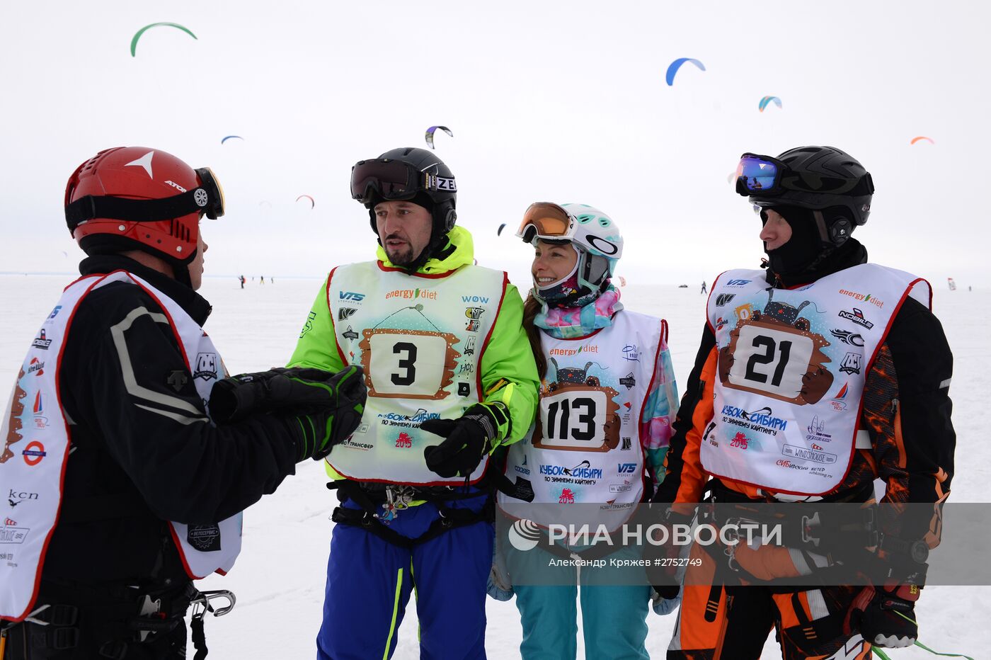 Кубок Сибири по сноукайтингу - 2015