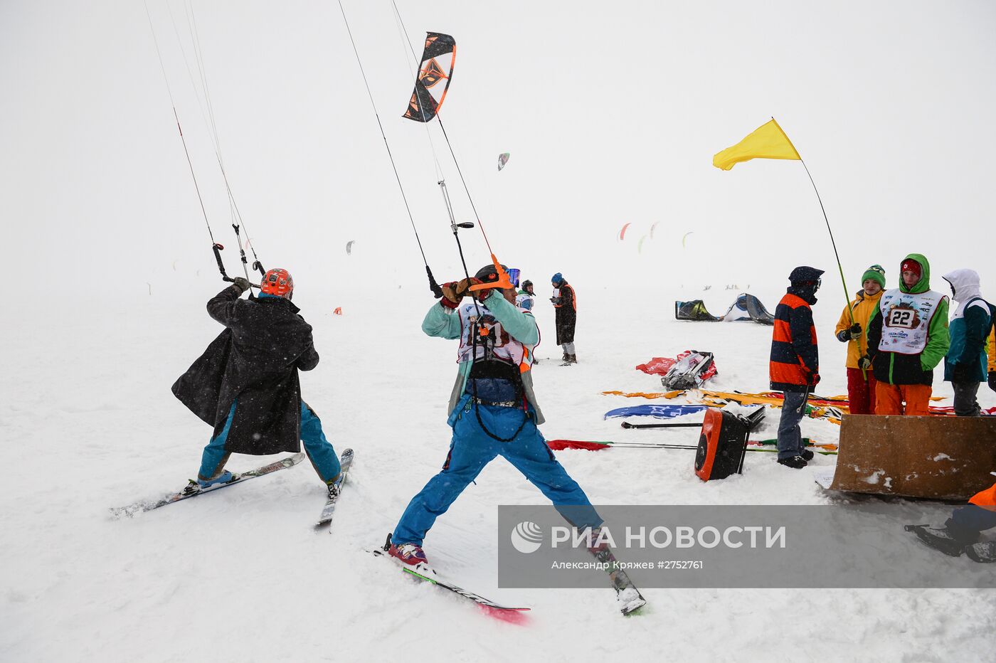 Кубок Сибири по сноукайтингу - 2015