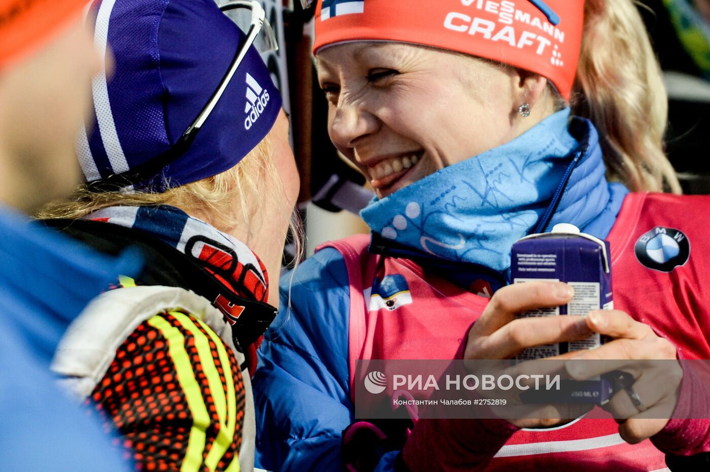 Биатлон. I этап Кубка мира. Женщины. Гонка преследования