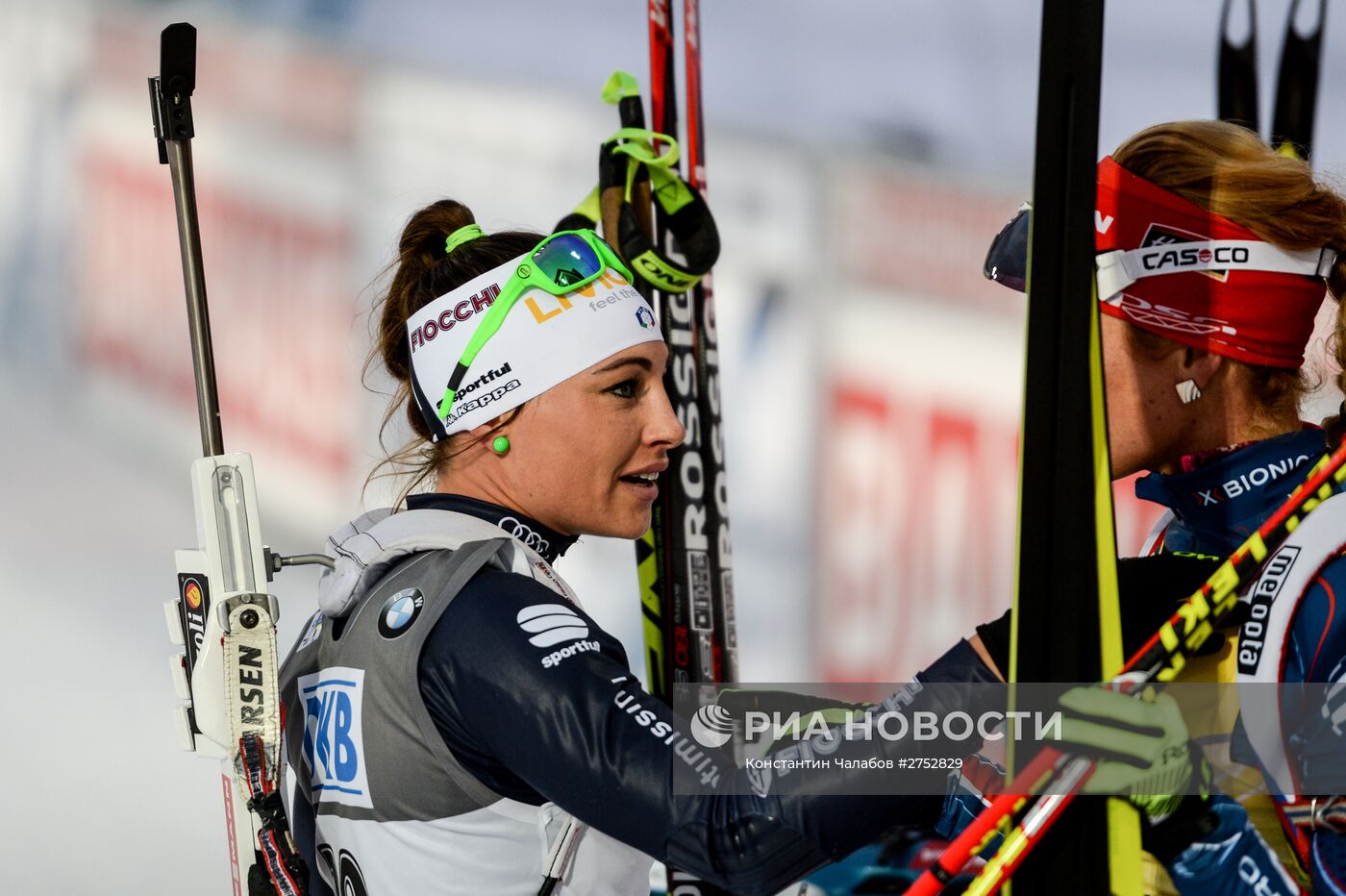 Биатлон. I этап Кубка мира. Женщины. Гонка преследования