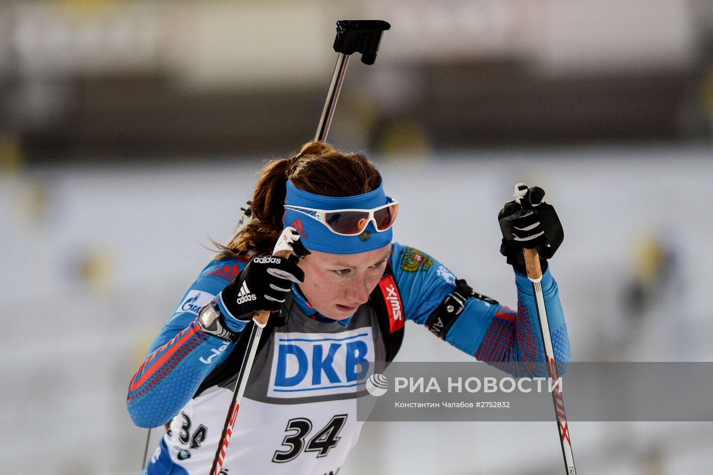 Биатлон. I этап Кубка мира. Женщины. Гонка преследования