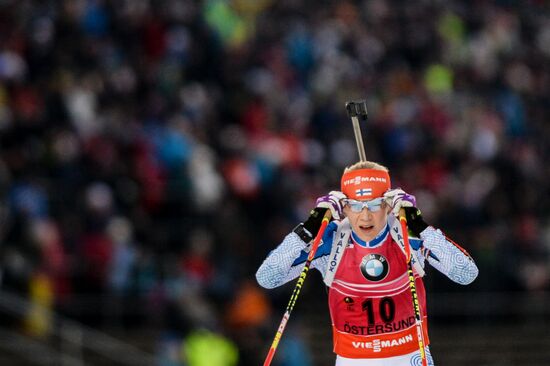 Биатлон. I этап Кубка мира. Женщины. Гонка преследования