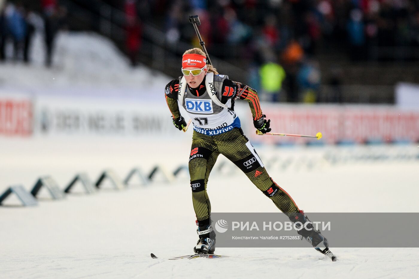 Биатлон. I этап Кубка мира. Женщины. Гонка преследования