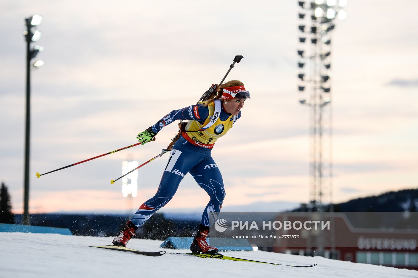 Биатлон. I этап Кубка мира. Женщины. Гонка преследования