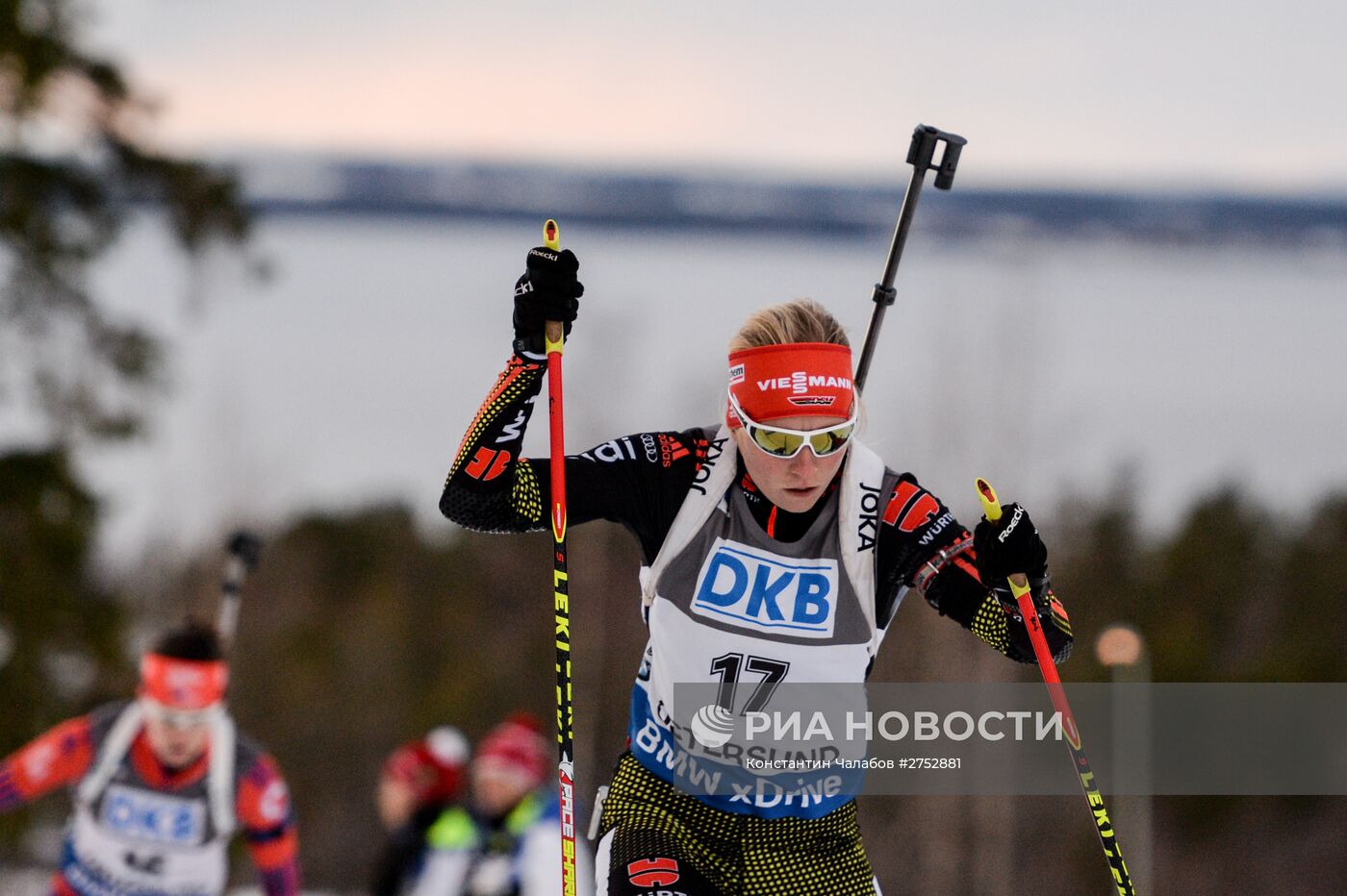 Биатлон. I этап Кубка мира. Женщины. Гонка преследования
