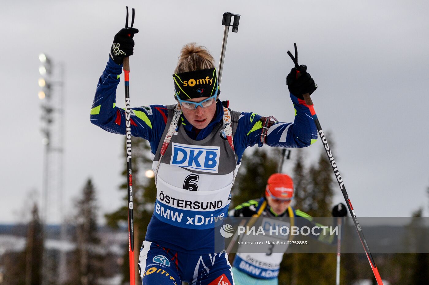 Биатлон. I этап Кубка мира. Женщины. Гонка преследования