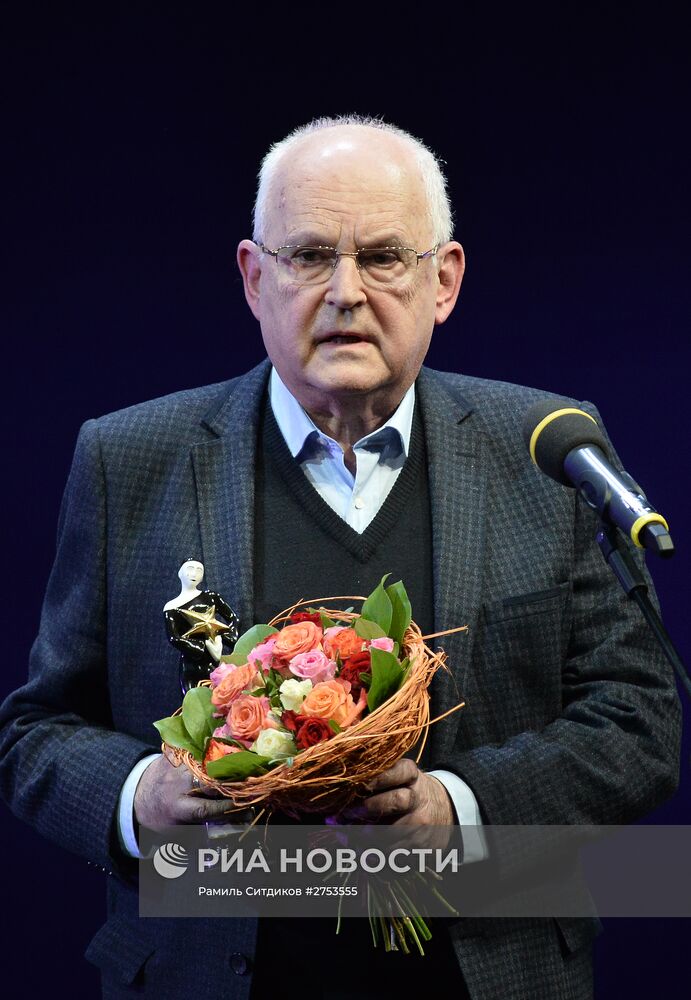 Церемония награждения лауреатов Международной независимой VIII Премии зрительских симпатий "Звезда Театрала"