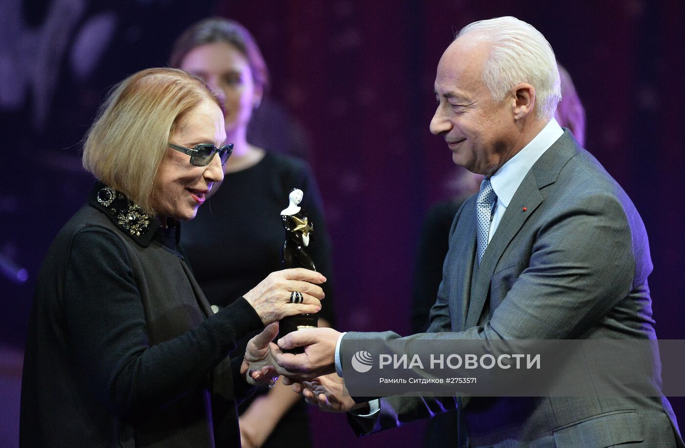 Церемония награждения лауреатов Международной независимой VIII Премии зрительских симпатий "Звезда Театрала"