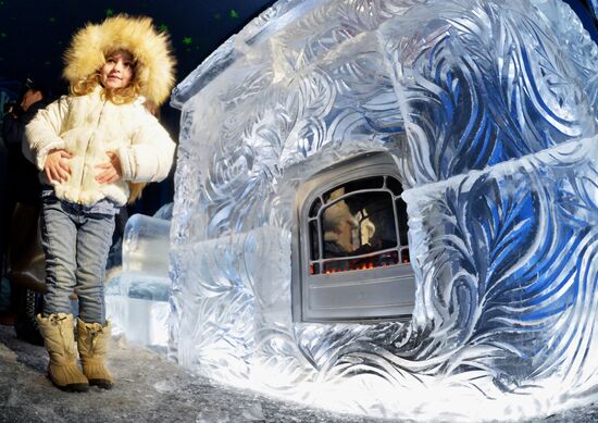 "Ледяная комната" открылась в Минске