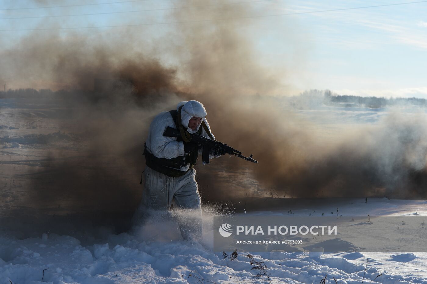 Подготовка военнослужащих мотострелкового соединения ЦВО в Новосибирске