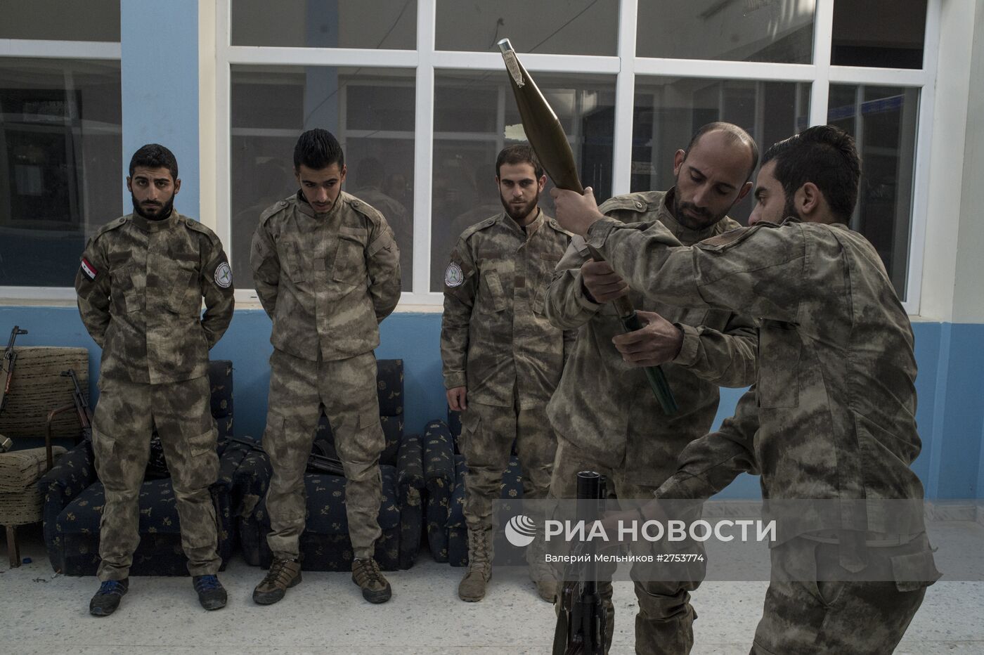 Ассирийские силы самообороны "Соторо" в городе Камышли
