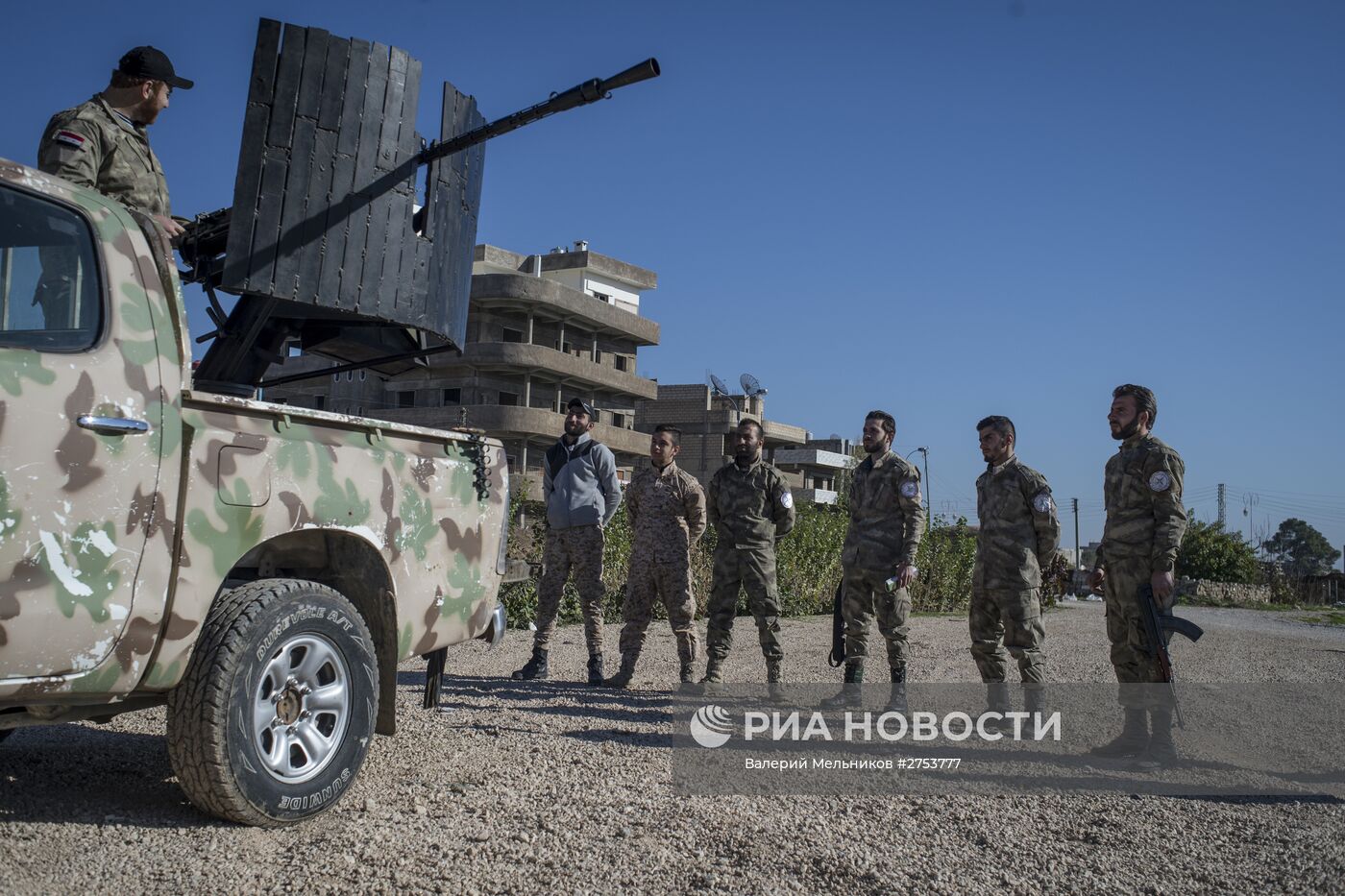 Ассирийские силы самообороны "Соторо" в городе Камышли