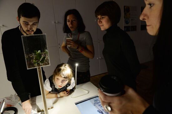 Открытие выставки "Polytech.Science.Art: Наука.Искусство.Технологии"