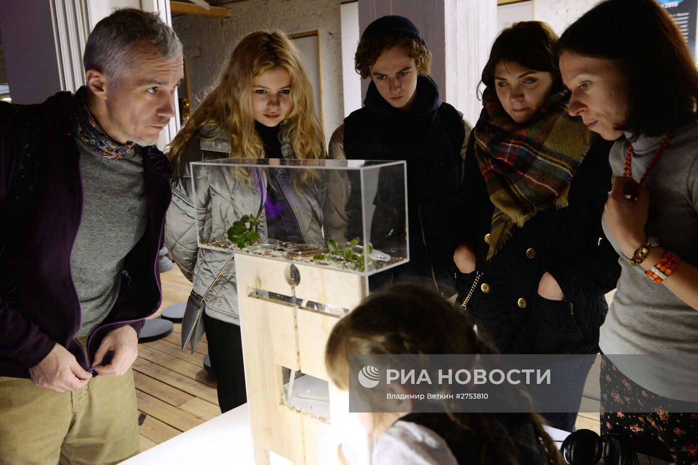 Открытие выставки "Polytech.Science.Art: Наука.Искусство.Технологии"