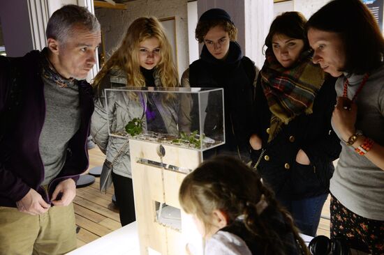 Открытие выставки "Polytech.Science.Art: Наука.Искусство.Технологии"