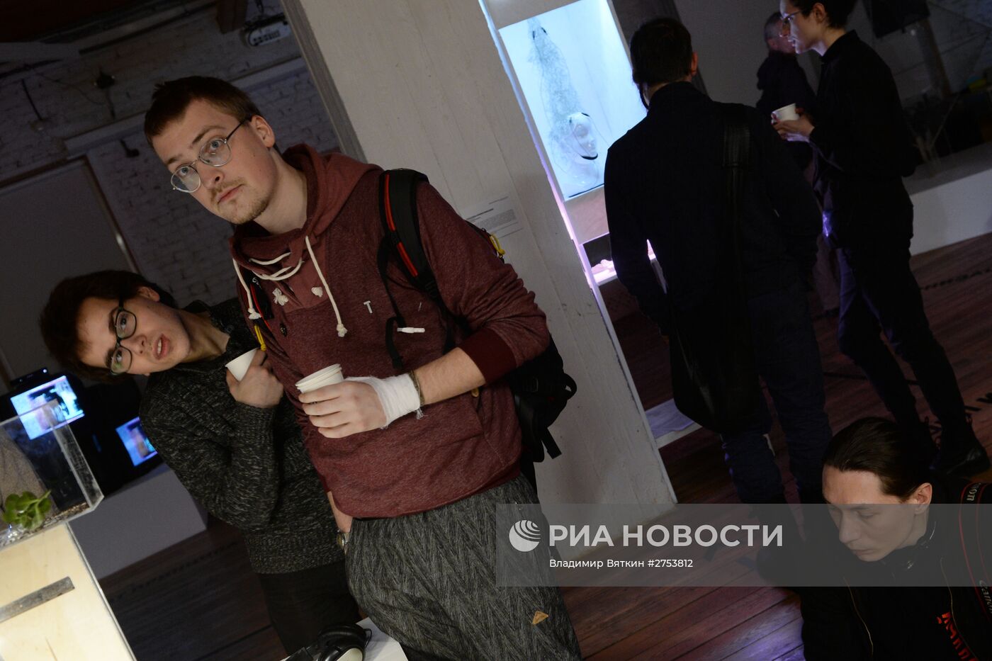 Открытие выставки "Polytech.Science.Art: Наука.Искусство.Технологии"