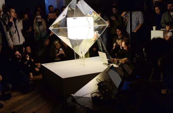 Открытие выставки "Polytech.Science.Art: Наука.Искусство.Технологии"