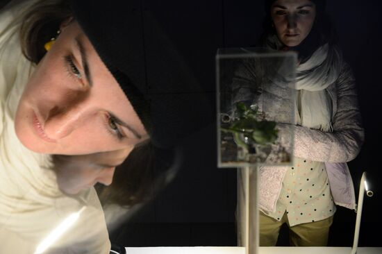 Открытие выставки "Polytech.Science.Art: Наука.Искусство.Технологии"