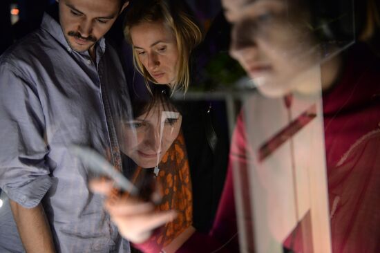 Открытие выставки "Polytech.Science.Art: Наука.Искусство.Технологии"