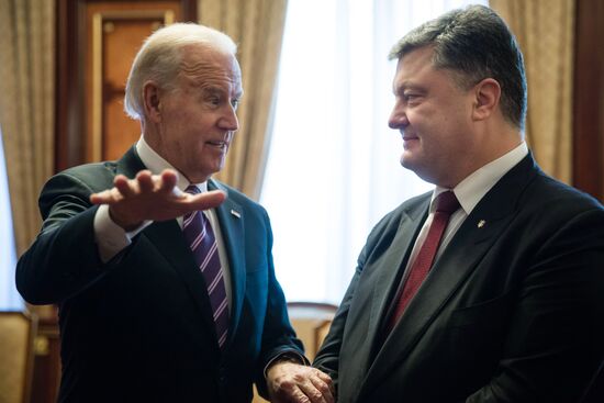 Вице-президент США Джозеф Байден выступил на заседании Верховной рады Украины