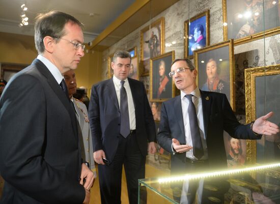 Открытие выставки "Герои Отечества. Георгиевская история России"