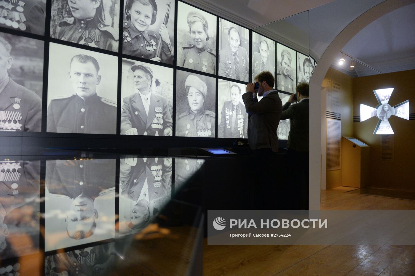 Открытие выставки "Герои Отечества. Георгиевская история России"