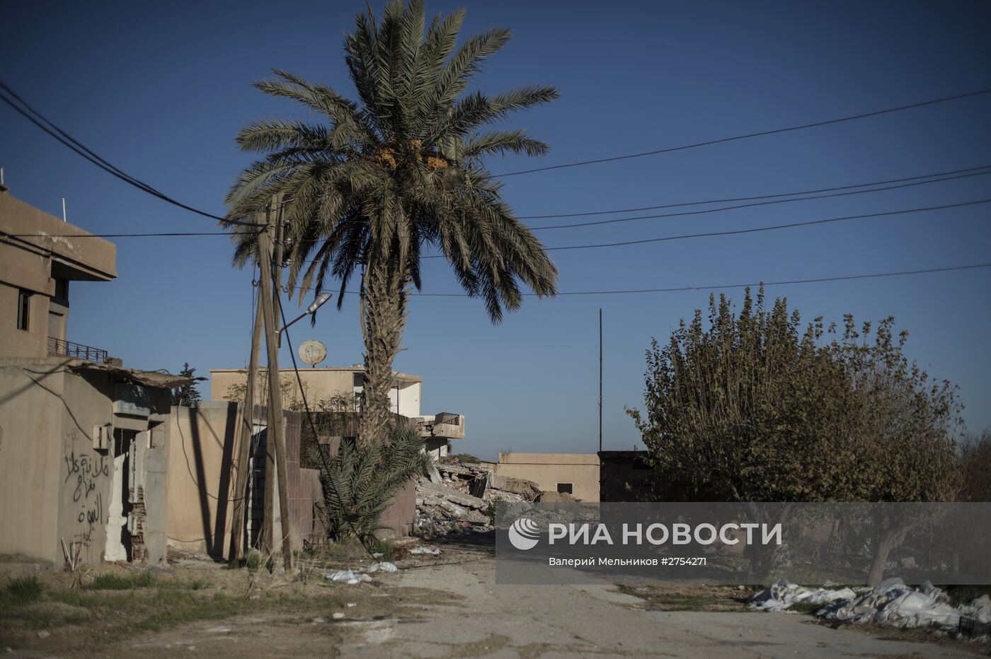Деревни на северо-востоке Сирии, освобожденые от боевиков ИГ (ДАИШ)