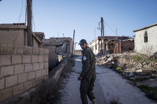 Деревни на северо-востоке Сирии, освобожденые от боевиков ИГ (ДАИШ)