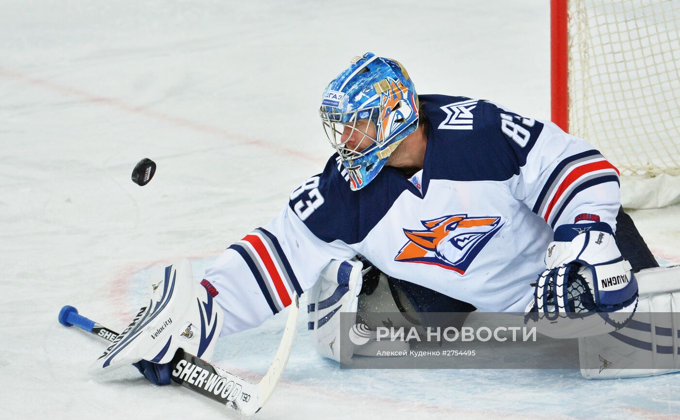 Хоккей. КХЛ. Матч "Спартак" - "Металлург" (Магнитогорск)