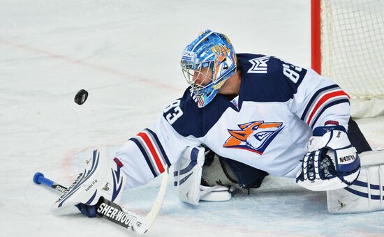 Хоккей. КХЛ. Матч "Спартак" - "Металлург" (Магнитогорск)