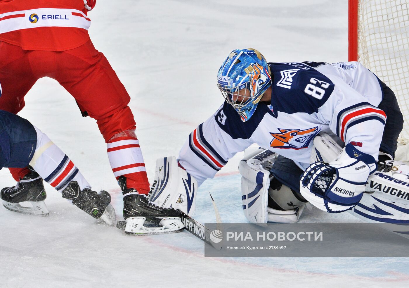 Хоккей. КХЛ. Матч "Спартак" - "Металлург" (Магнитогорск)