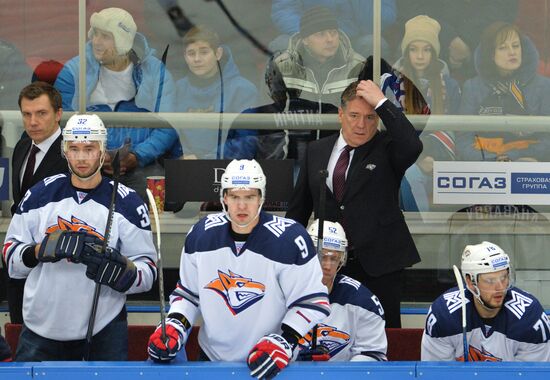 Хоккей. КХЛ. Матч "Спартак" - "Металлург" (Магнитогорск)