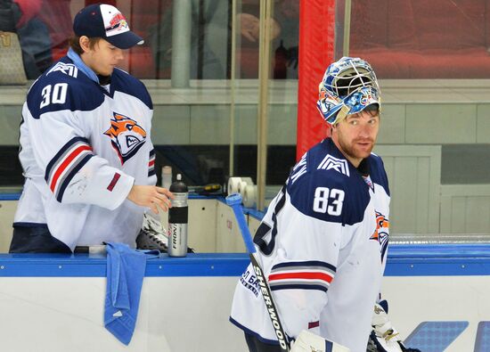 Хоккей. КХЛ. Матч "Спартак" - "Металлург" (Магнитогорск)