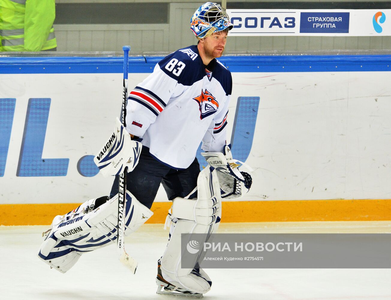 Хоккей. КХЛ. Матч "Спартак" - "Металлург" (Магнитогорск)