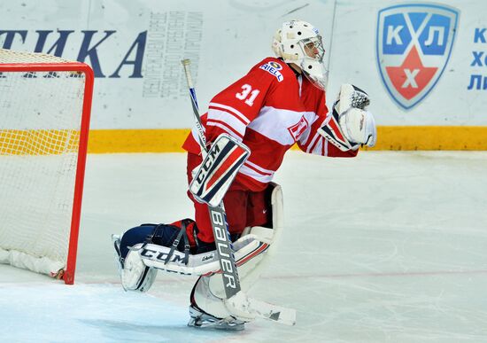 Хоккей. КХЛ. Матч "Спартак" - "Металлург" (Магнитогорск)