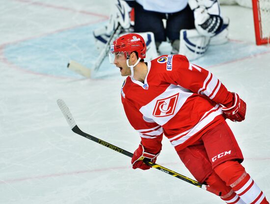 Хоккей. КХЛ. Матч "Спартак" - "Металлург" (Магнитогорск)