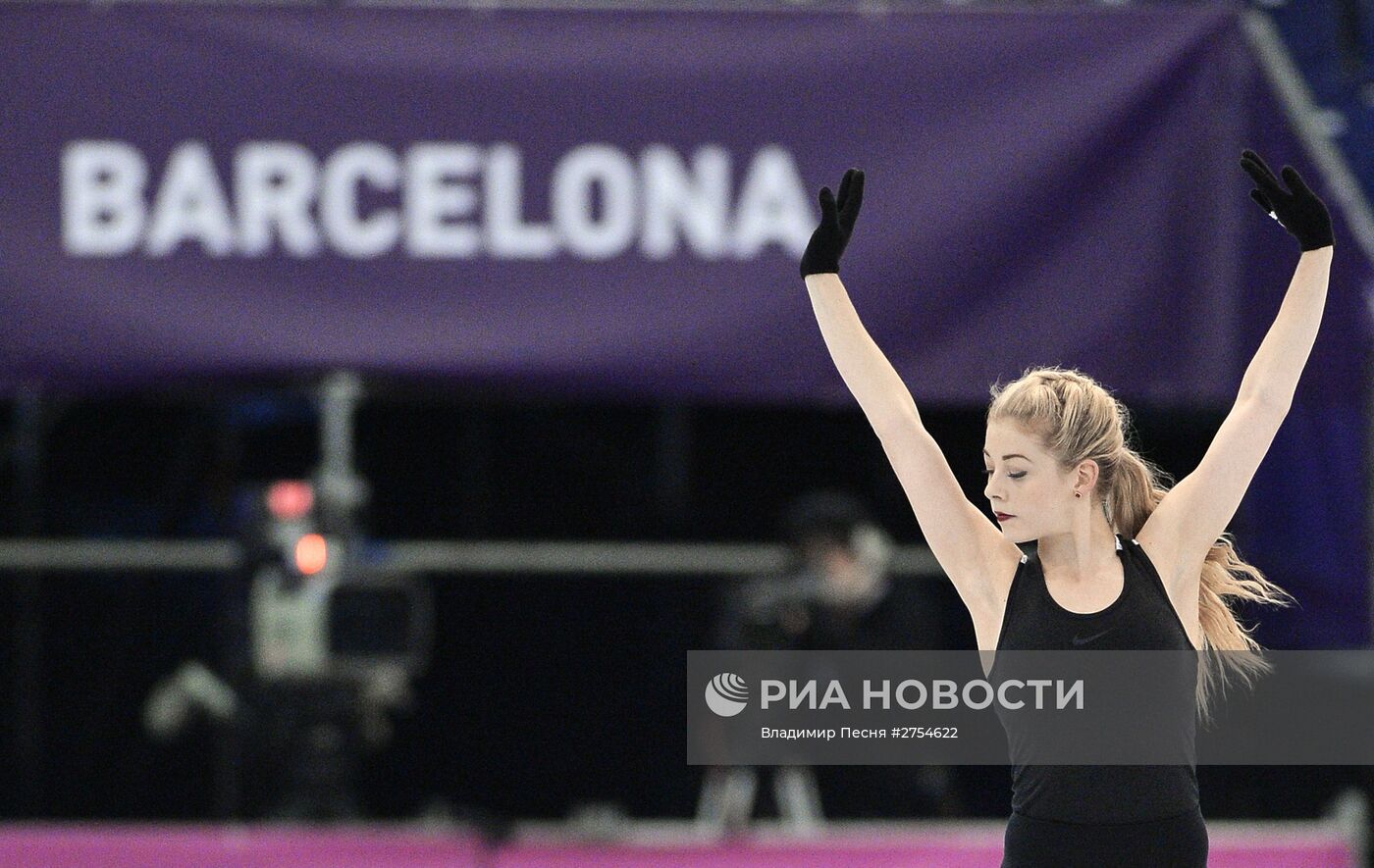 Фигурное катание. Финал ГП. Тренировки