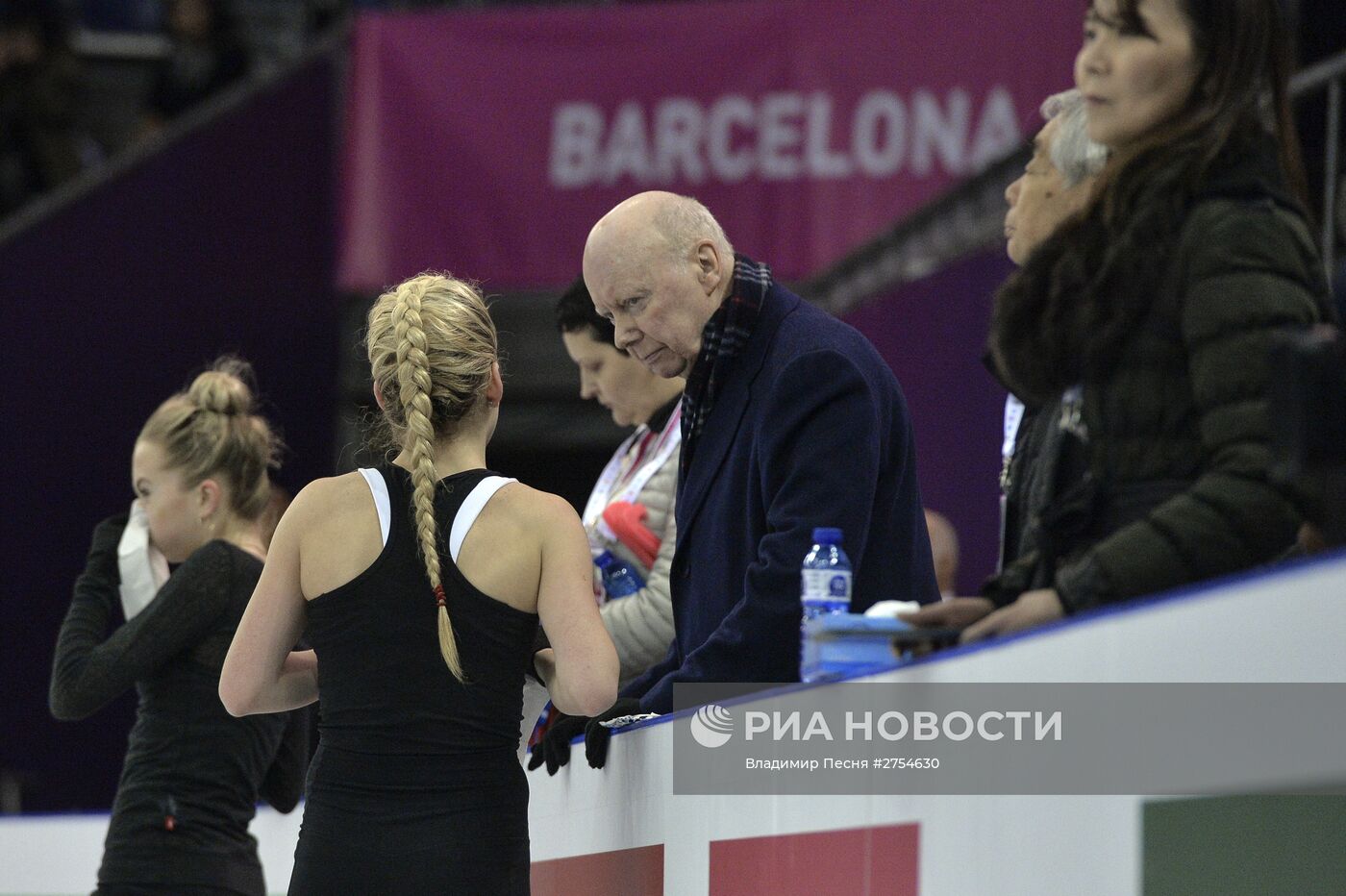 Фигурное катание. Финал ГП. Тренировки