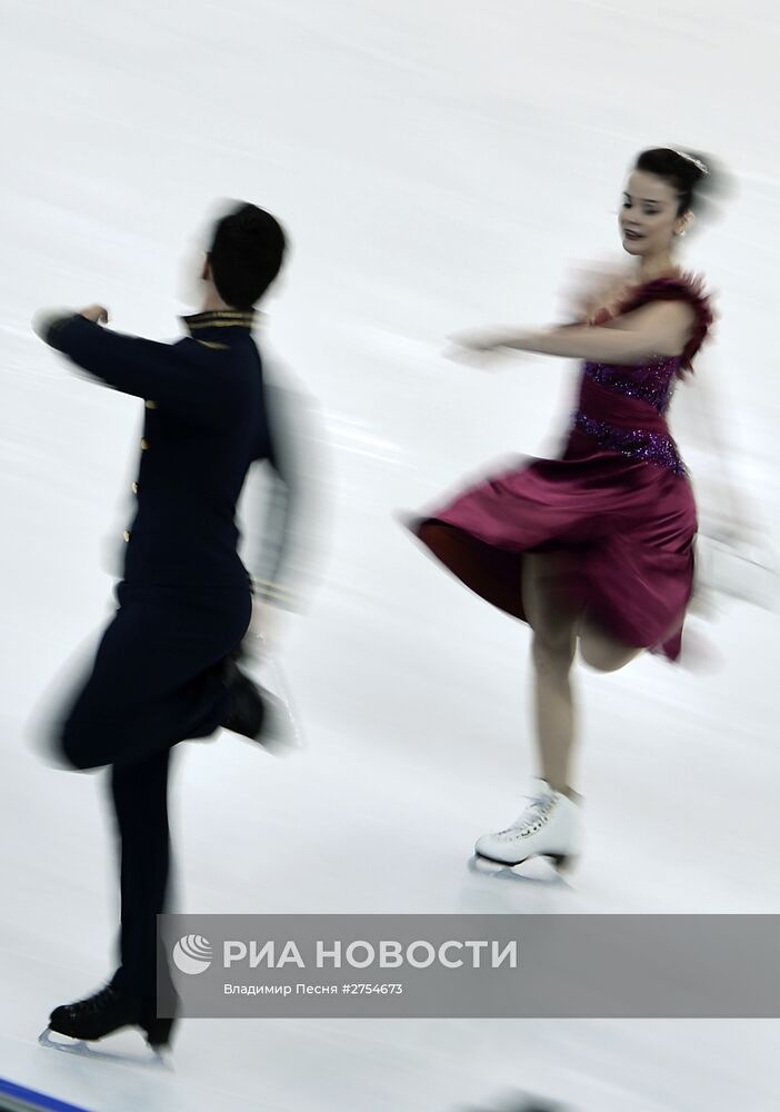 Фигурное катание. Финал ГП. Тренировки