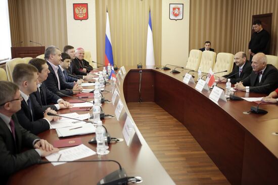 Польская делегация посетила Крым