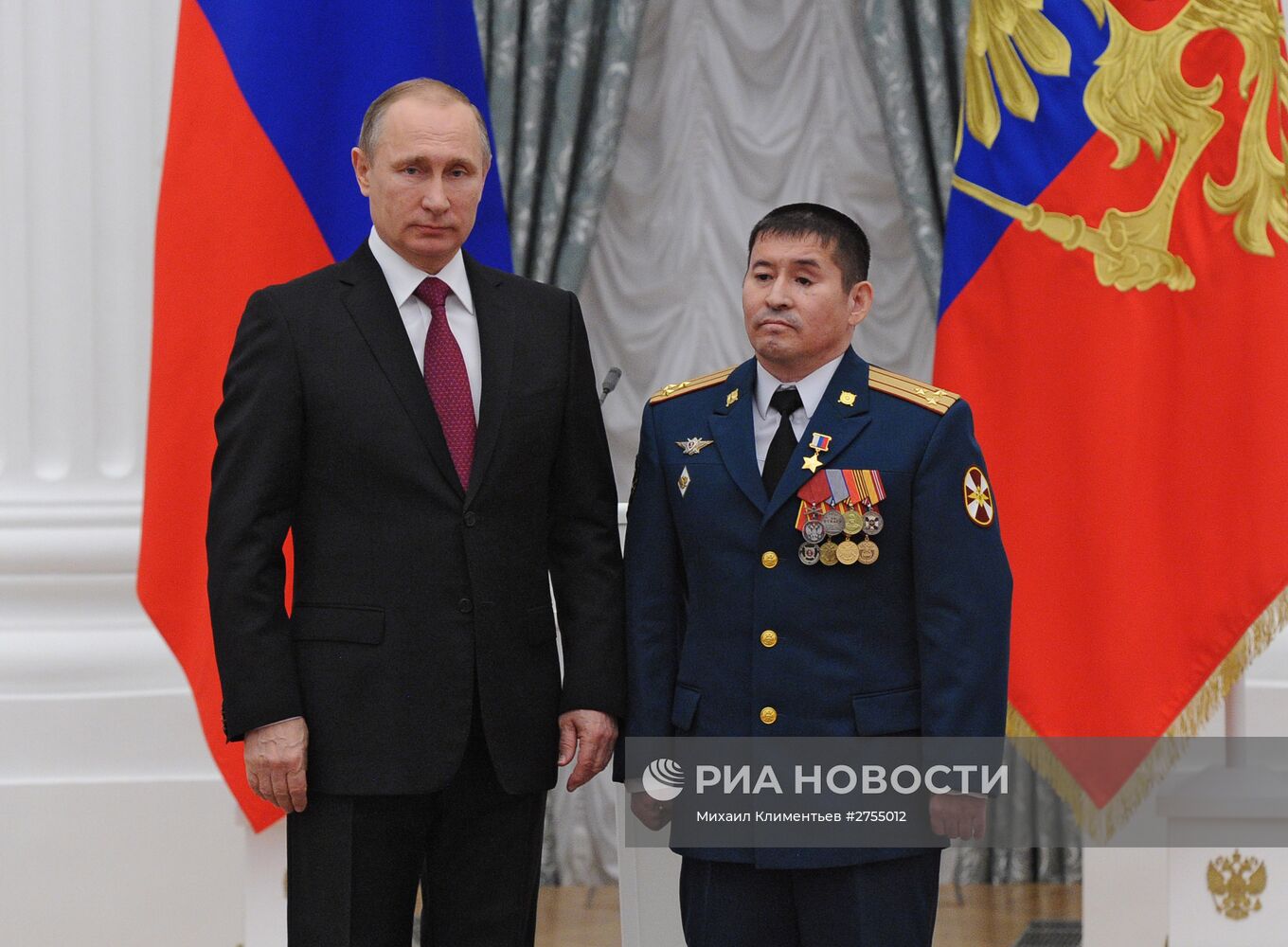 Президент РФ В.Путин вручил государственные награды в Кремле