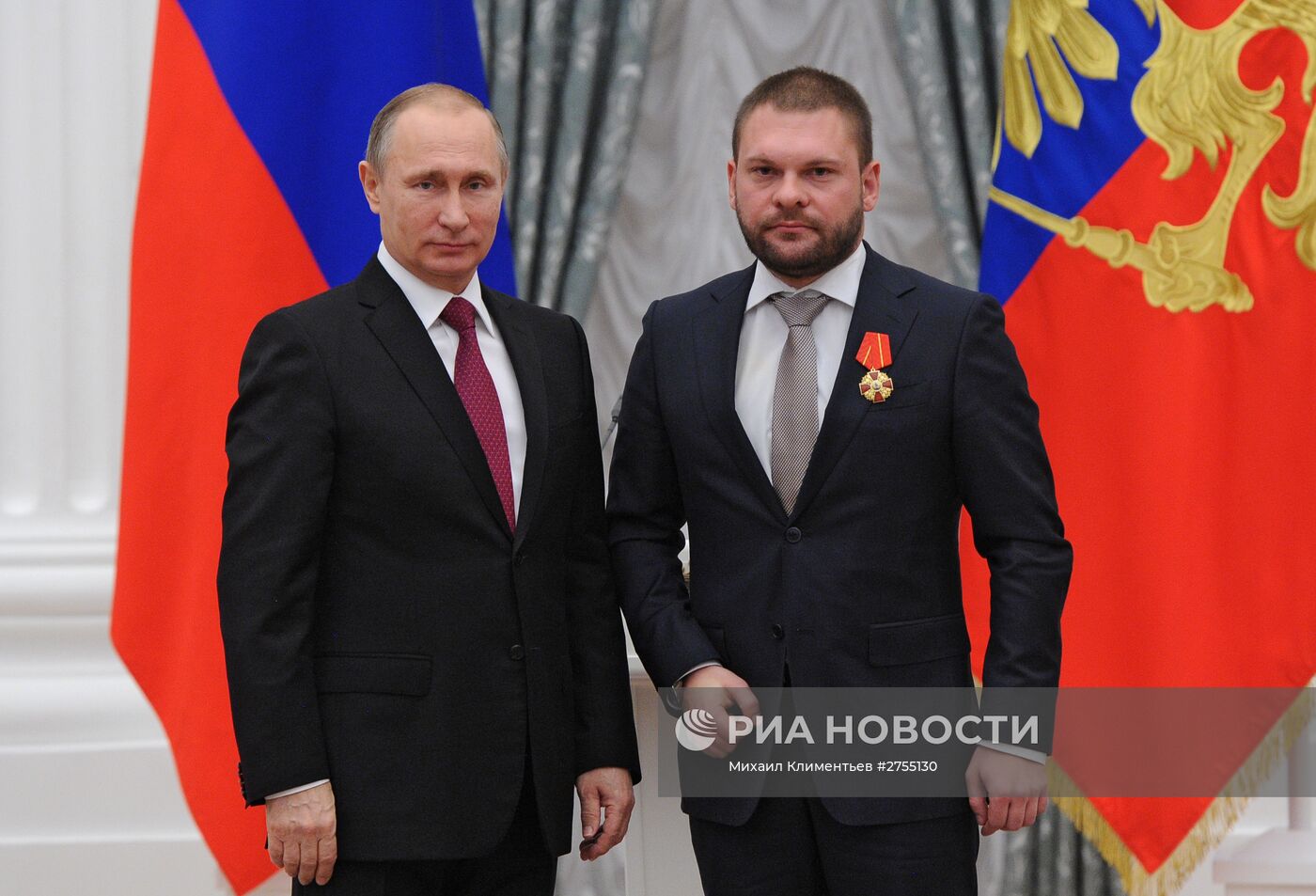 Президент РФ В.Путин вручил государственные награды в Кремле