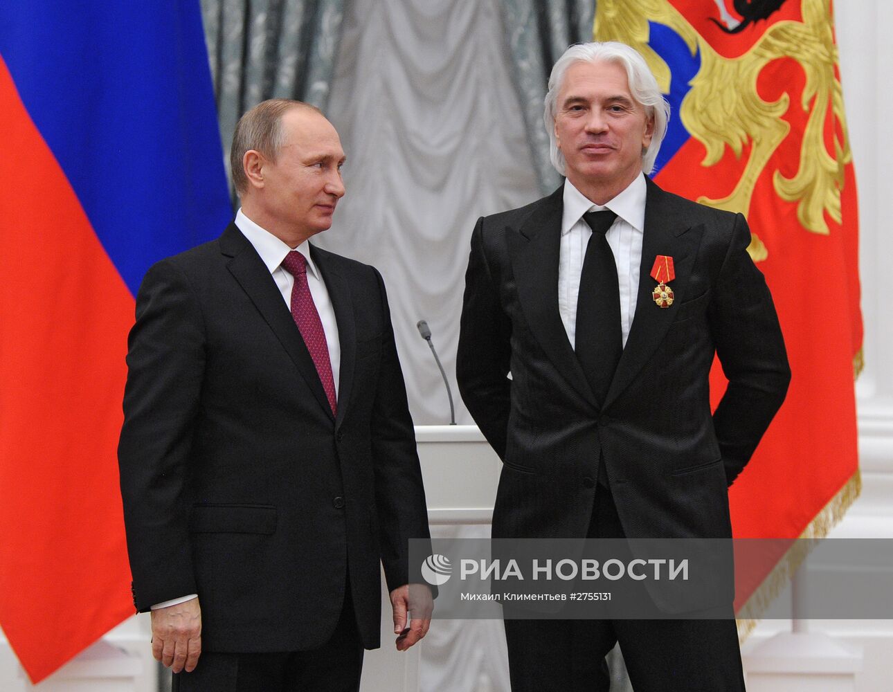 Президент РФ В.Путин вручил государственные награды в Кремле