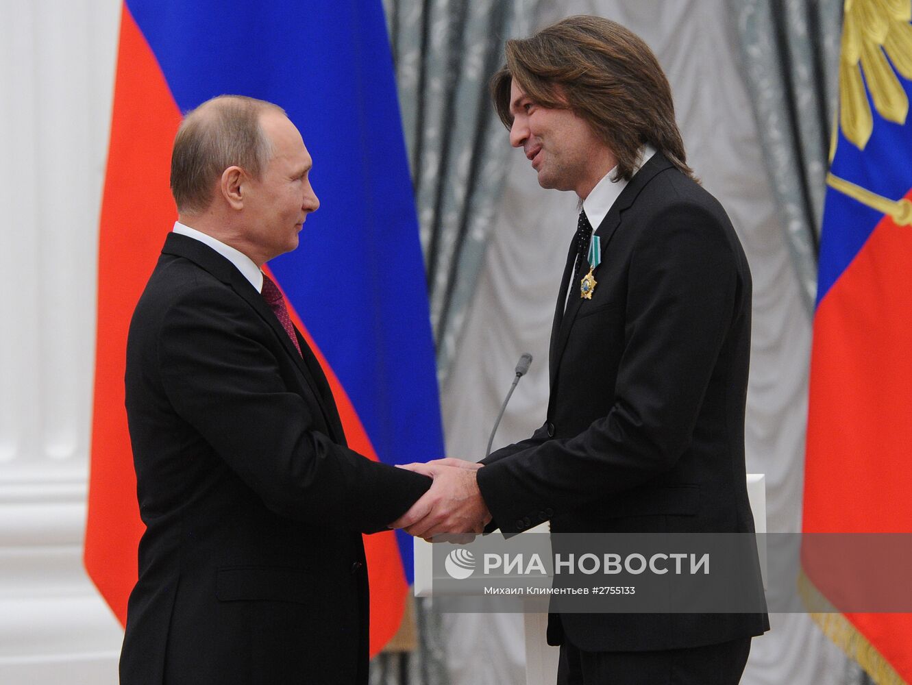 Президент РФ В.Путин вручил государственные награды в Кремле