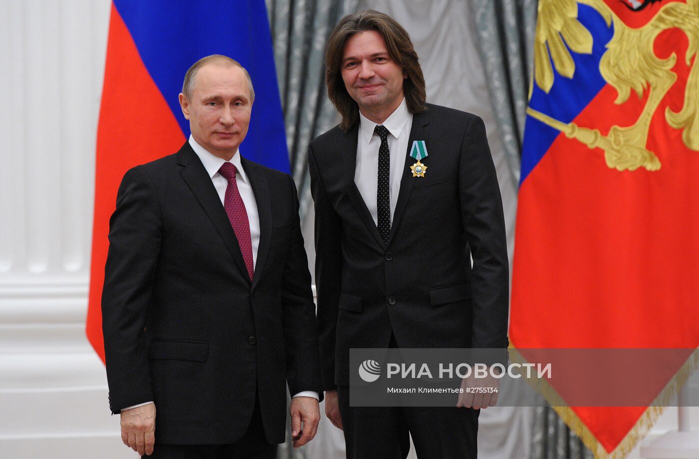 Президент РФ В.Путин вручил государственные награды в Кремле