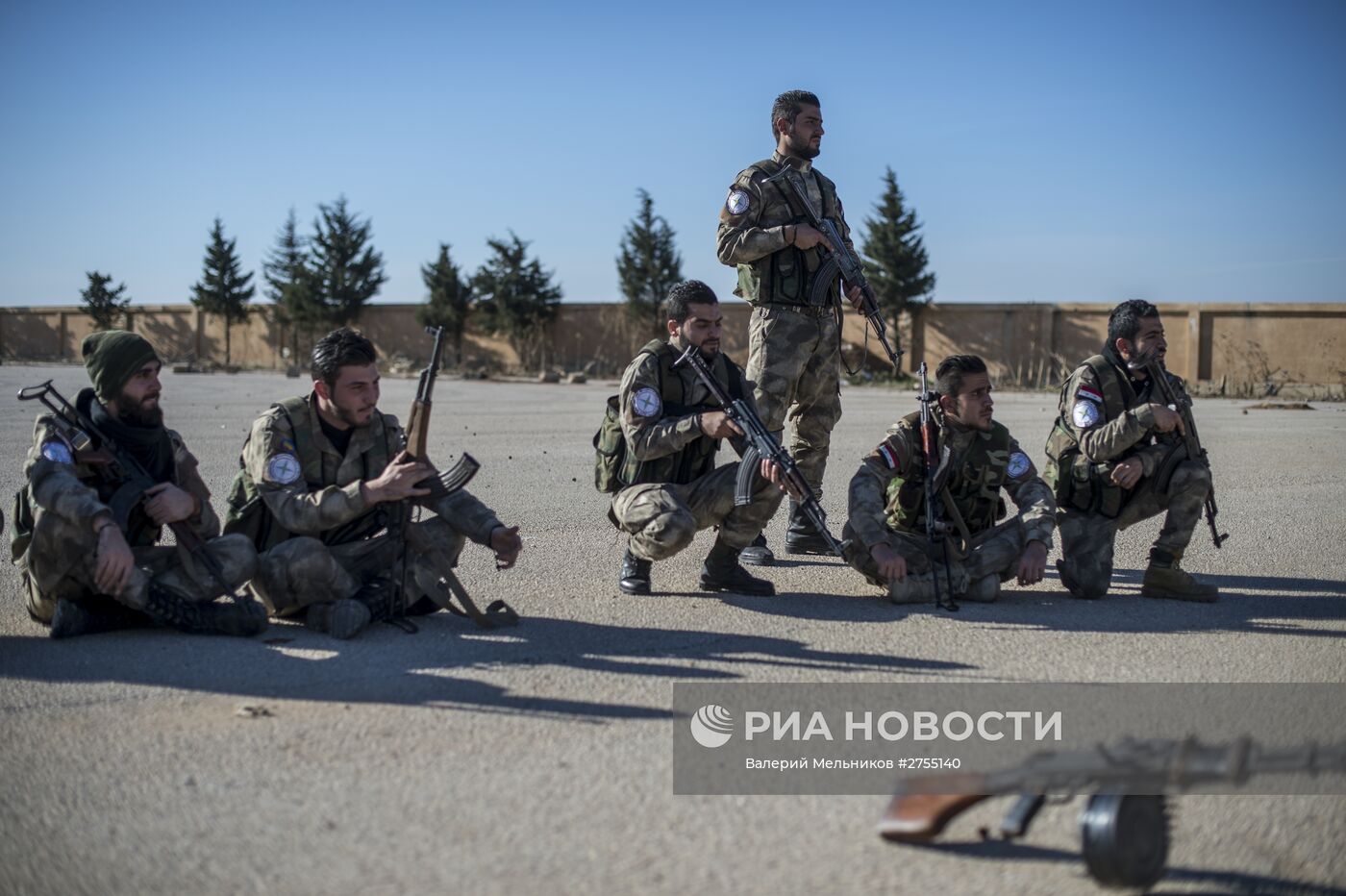 Ассирийские силы самообороны "Соторо" в городе Камышли