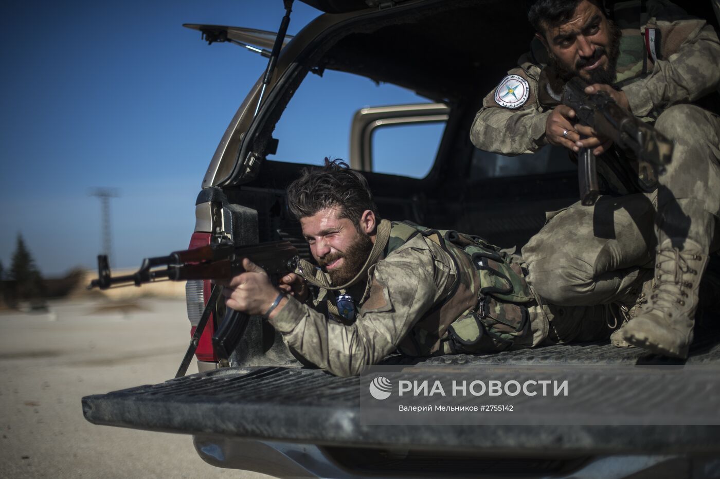 Ассирийские силы самообороны "Соторо" в городе Камышли