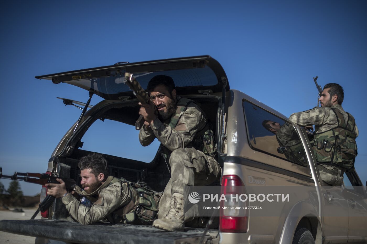 Ассирийские силы самообороны "Соторо" в городе Камышли