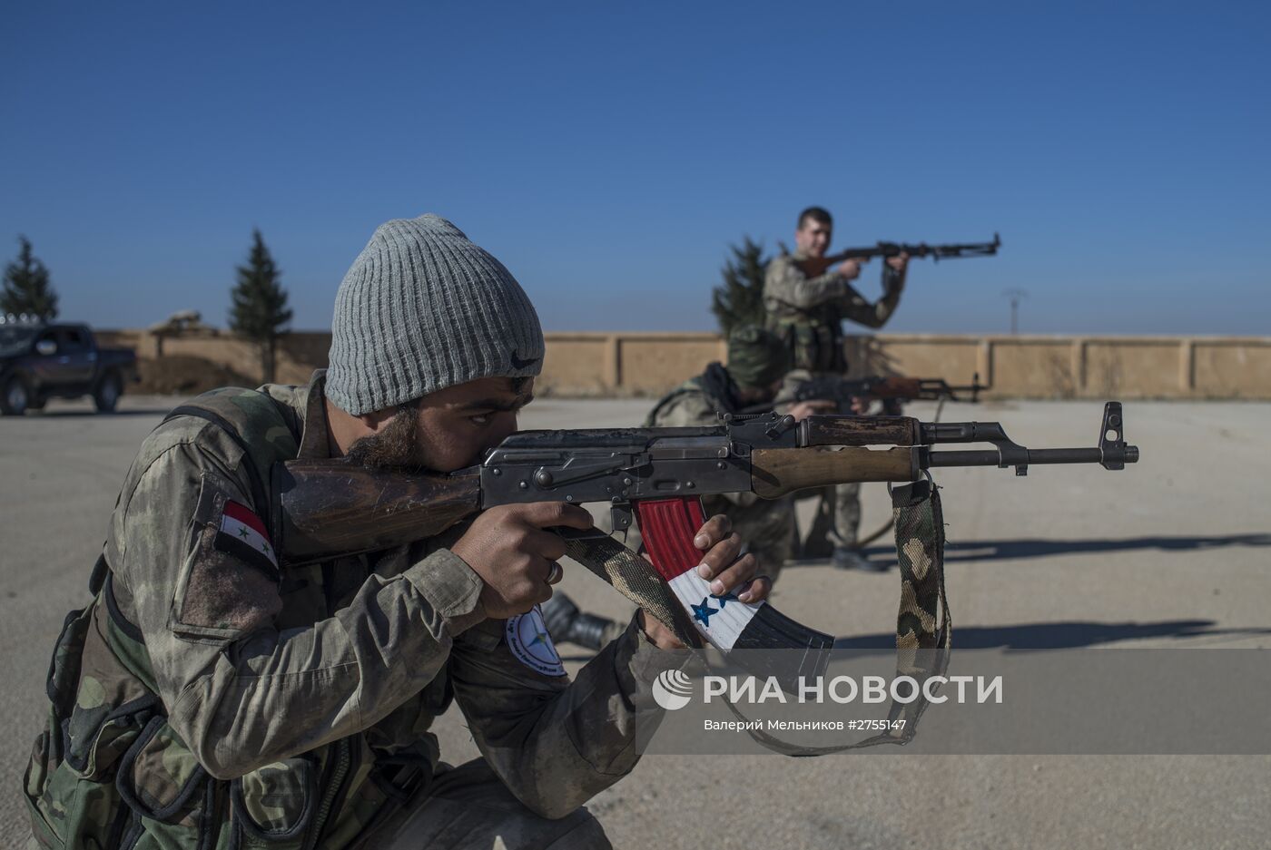 Ассирийские силы самообороны "Соторо" в городе Камышли